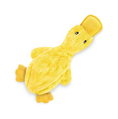 Squeaky Plush Duck Dog Toy – Soft Chew Toy for Small & Large Dogs, Interactive Pet Plaything with Sound for Puppies & Adult Canines