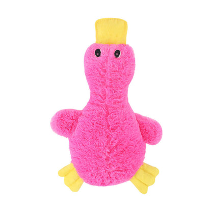Squeaky Plush Duck Dog Toy – Soft Chew Toy for Small & Large Dogs, Interactive Pet Plaything with Sound for Puppies & Adult Canines