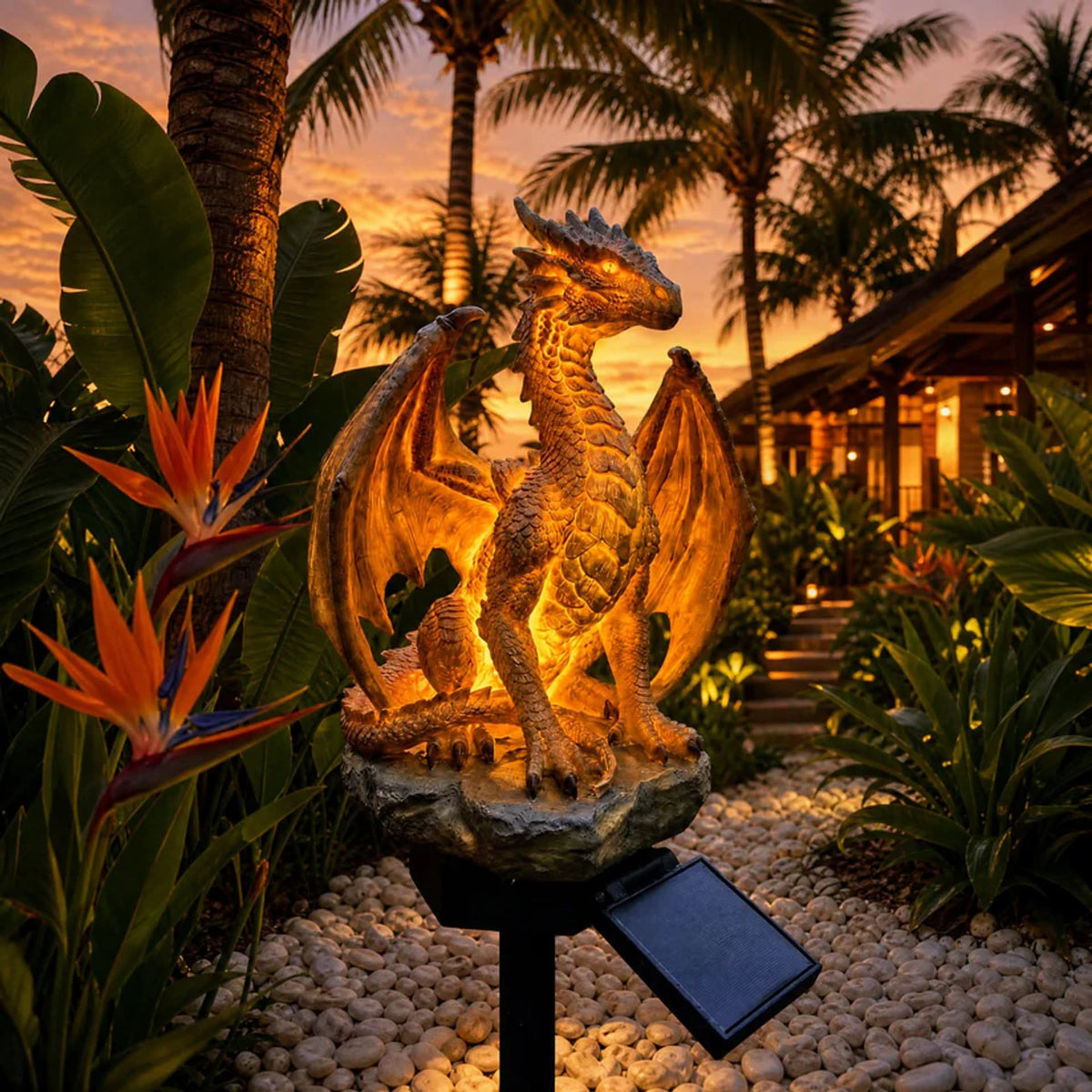 DRAGONORA – Decorative Solar Light for Mystical Garden Nights