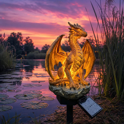 DRAGONORA – Decorative Solar Light for Mystical Garden Nights