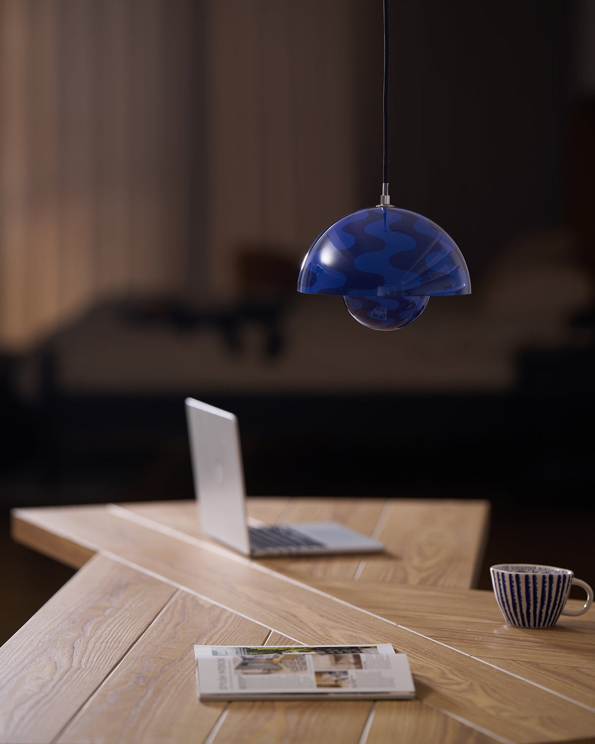 Geometric Aluminum Hanging Fixture 9 Inch Matte Modern Overhead Illumination for Kitchen Dining Room Entry