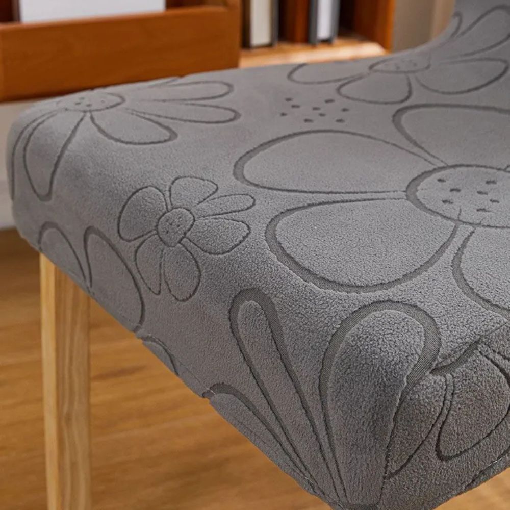 Daisy Dining Chair Cover - Stretch Microfiber, Easy Fit for Dining Room Chair