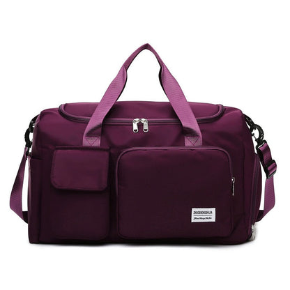 Gym Duffle Bag with Shoe Compartment – Multi-Pocket Travel Duffel for Sports & Weekends
