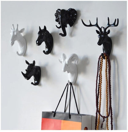 Decorative Animal Wall Hooks – Unique Resin Hooks for Stylish Organization