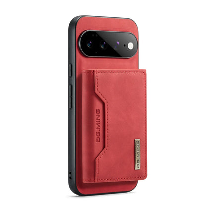 Magnetic Leather Wallet Case for Google Pixel – Detachable Card Holder with Raised Screen Protection & Microfiber Interior