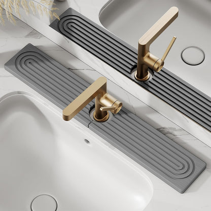 Diatomite Sink Mat | Super-Absorbent Kitchen Sink Protector with Stylish Design | Instant Spill Cleanup for Dry Counters