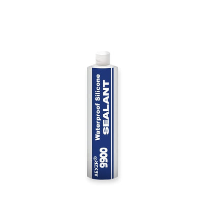Weatherproof Silicone Sealant for Indoor & Outdoor Repairs | Flexible Waterproof Caulk for Glass, Concrete, Metal, Tile & More