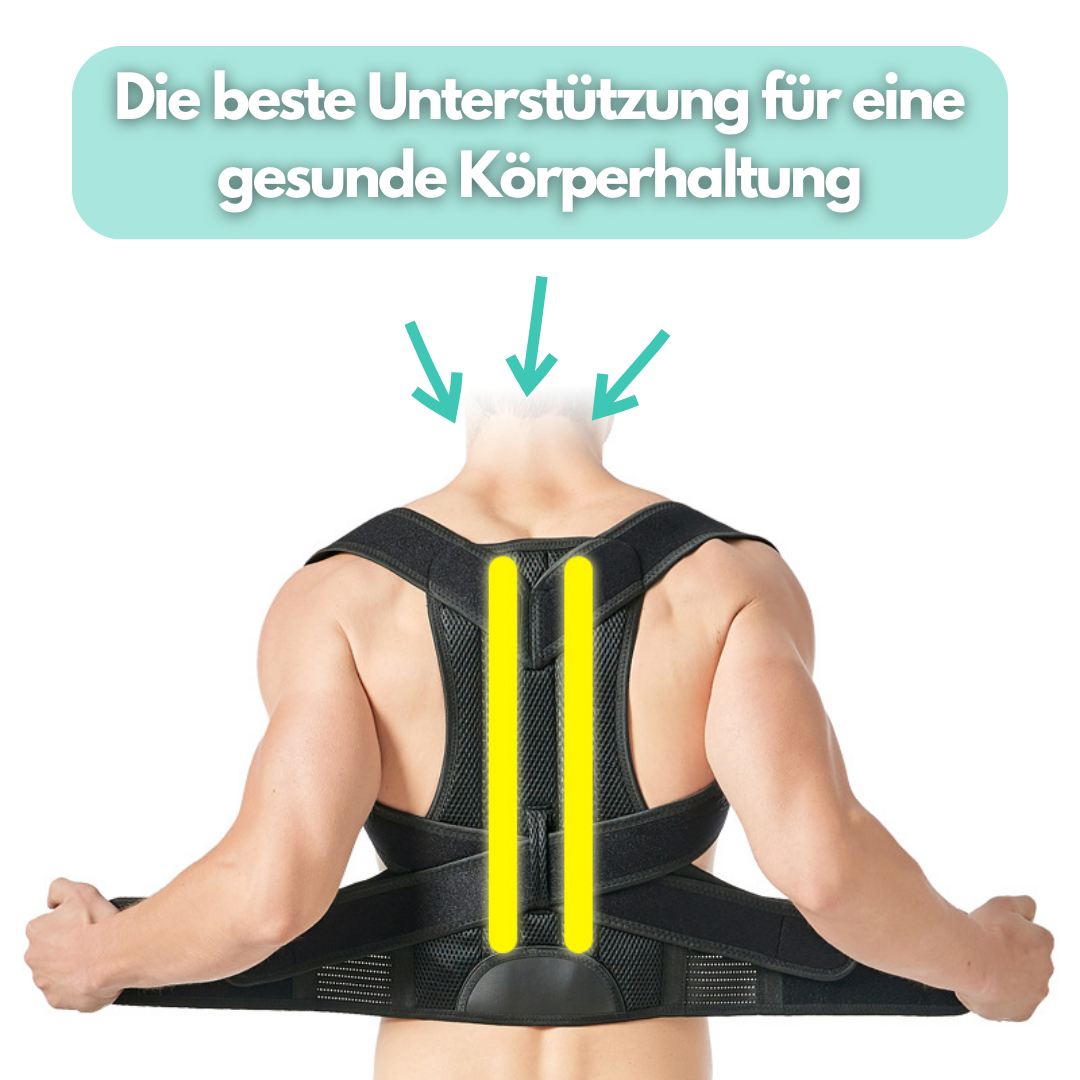 Adjustable Posture Corrector Brace for Upper Back & Shoulder Support – Breathable Design for Men & Women, Hidden Under Clothes, Helps Alignm