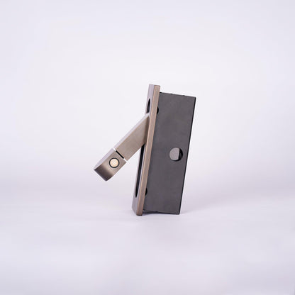 Adjustable LED Bedside Reading Light Wall Mount with Push Button Control – Space-Saving Swing Arm Design in Multiple Finishes