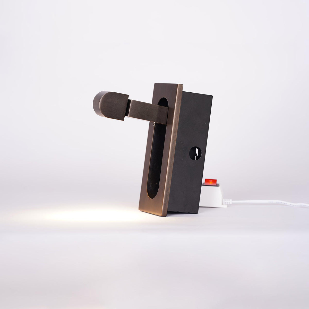Adjustable LED Bedside Reading Light Wall Mount with Push Button Control – Space-Saving Swing Arm Design in Multiple Finishes