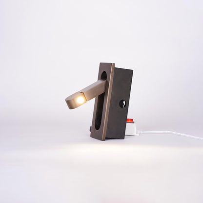 Adjustable LED Bedside Reading Light Wall Mount with Push Button Control – Space-Saving Swing Arm Design in Multiple Finishes