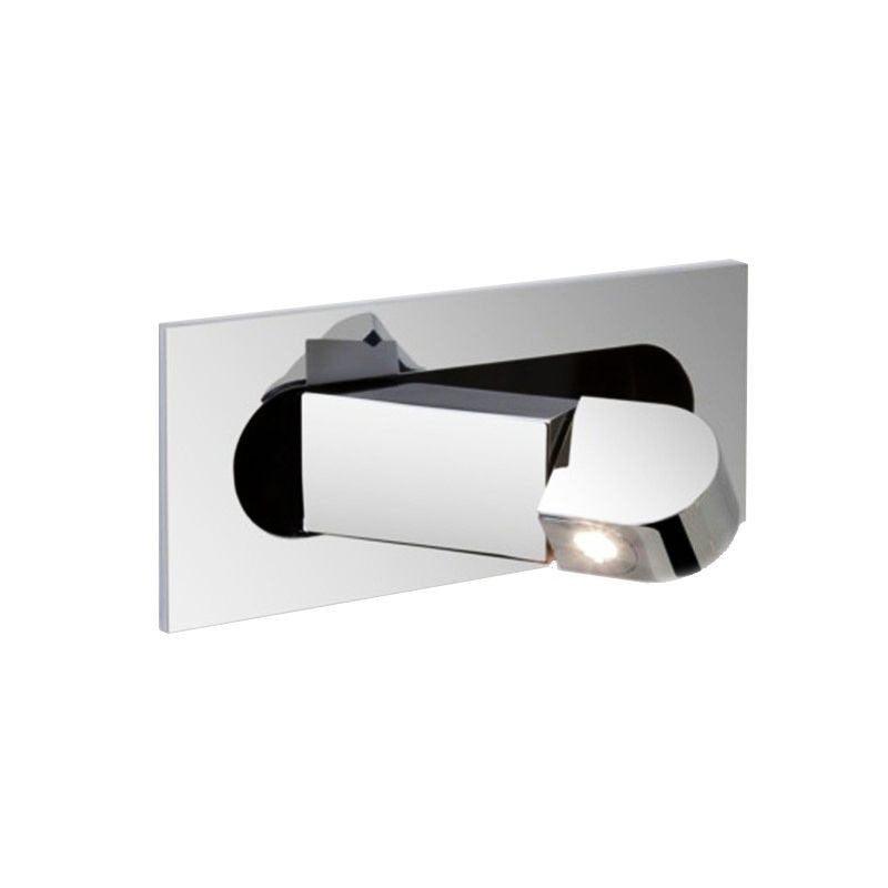 Adjustable LED Bedside Reading Light Wall Mount with Push Button Control – Space-Saving Swing Arm Design in Multiple Finishes