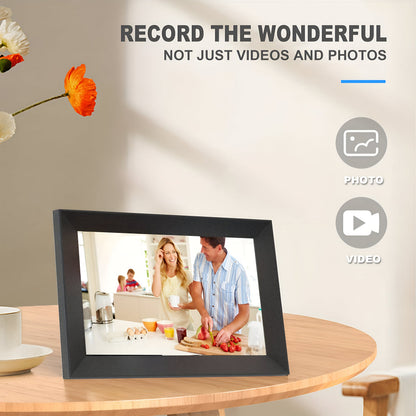 WiFi Digital Photo Frame with Touchscreen HD Display | Instant Photo Sharing for Family Memories
