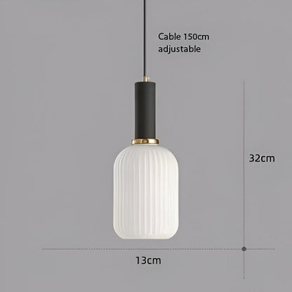 Tinted Glass Drop Ceiling Fixture E27 Socket 12 in Shade for Dining Room Kitchen Island Bar Lounge Adjustable Cord Scandinavian Inspired Hom