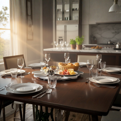 Dining Essentials | Lazy Susan Serving Stand with 360° Rotation | Versatile Design for Effortless Access