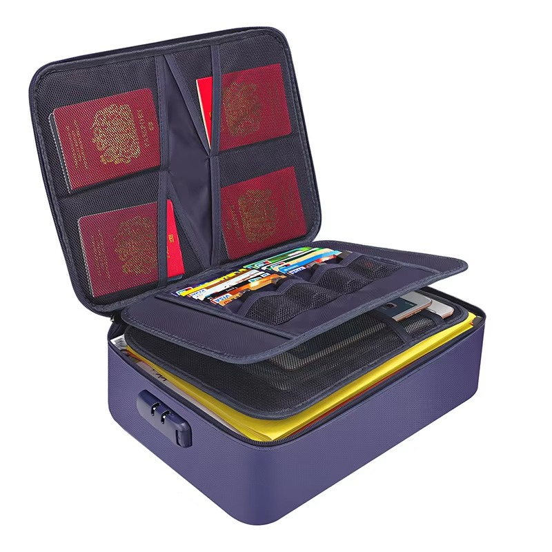Document Organizer Bag | Fireproof & Waterproof Design for Ultimate Protection