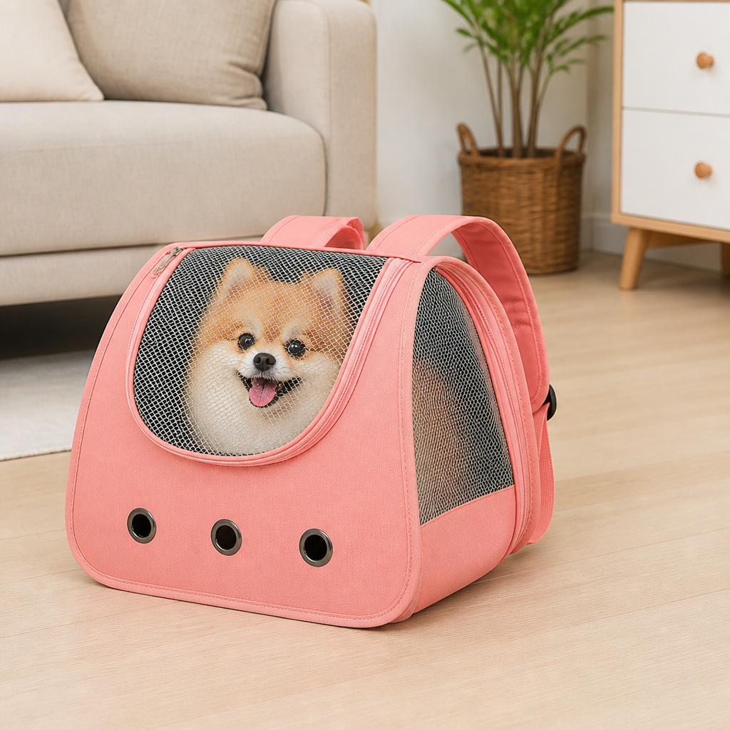 Ortekor 270° Panoramic Window Foldable Lightweight Pet Backpack