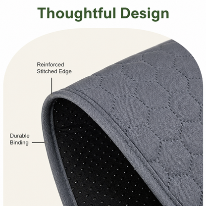 Ortekor 4-Layer Ultra Absorbent Waterproof Non-Slip Pet Mat