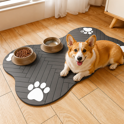 Ortekor Absorbent Diatom Mud & Non-Slip Pet Mat (Special Shape)