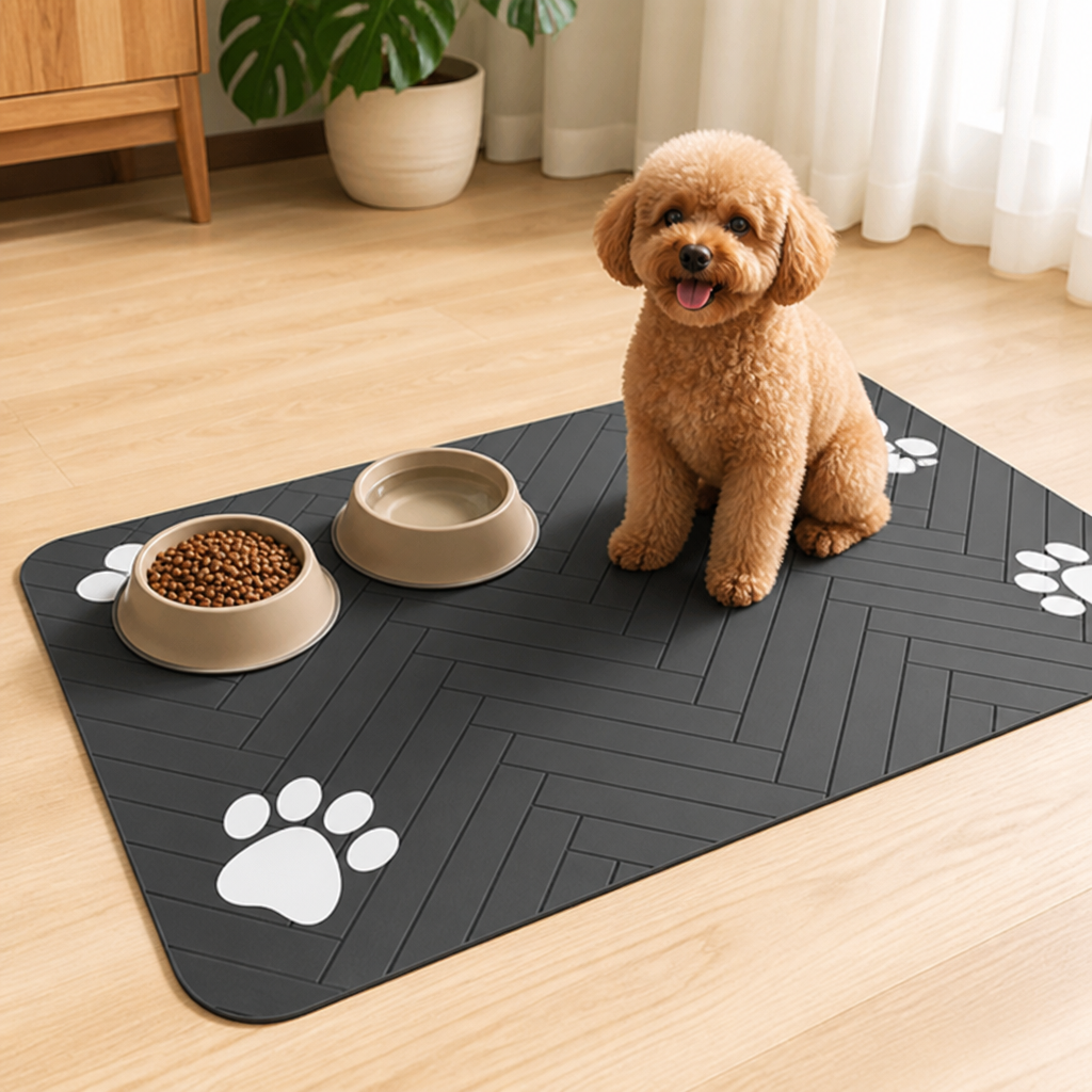 Ortekor Absorbent Quick-Dry Non-Slip Pet Feeding Mat