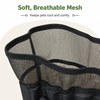 Ortekor Adjustable Crossbody & Safety-Belt Travel Carrier