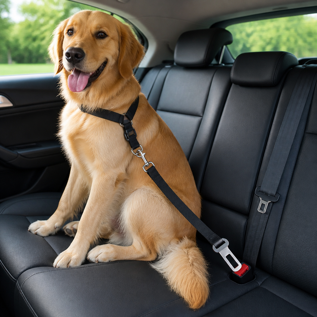 Ortekor Adjustable & Durable Pet Car Seat Belt