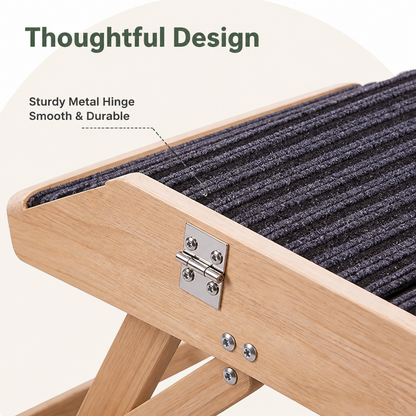 Ortekor Adjustable & Foldable Anti-Slip Dog Ramp