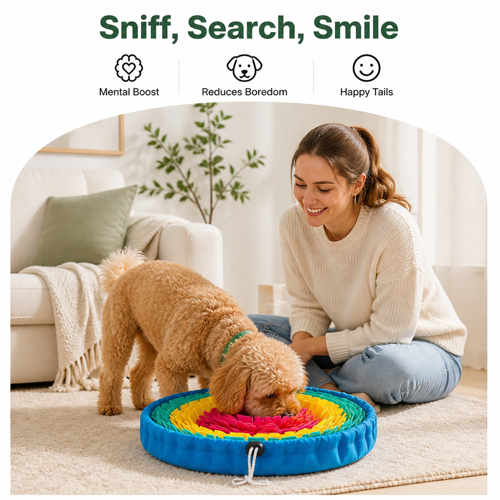 Ortekor Adjustable Nosework & Foraging Snuffle Mat
