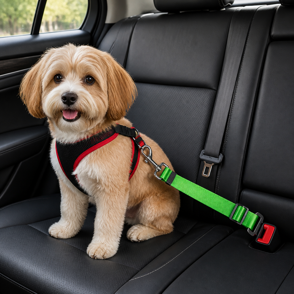Ortekor Adjustable Nylon & Zinc Alloy Car Seat Belt