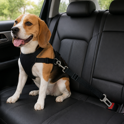 Ortekor Adjustable Nylon & Zinc Alloy Car Seat Belt