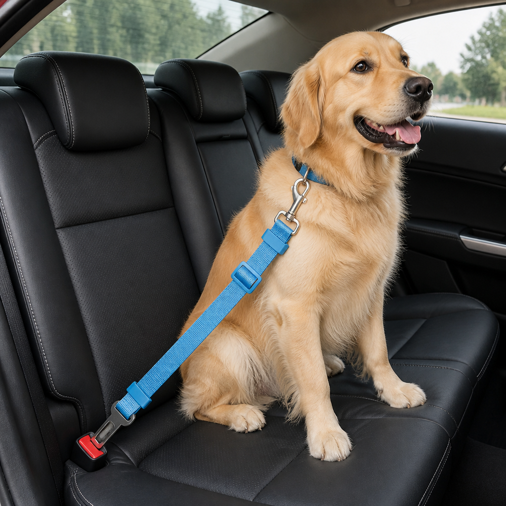 Ortekor Adjustable Nylon & Zinc Alloy Car Seat Belt