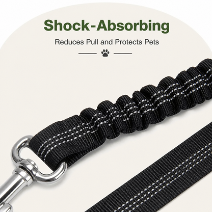 Ortekor Adjustable Reflective & Anti-Shock Harness Leash (Seat Tether)
