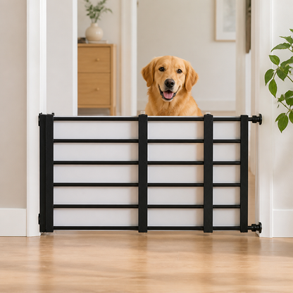 Ortekor Adjustable Width & Tool-Free Indoor Pet Gate