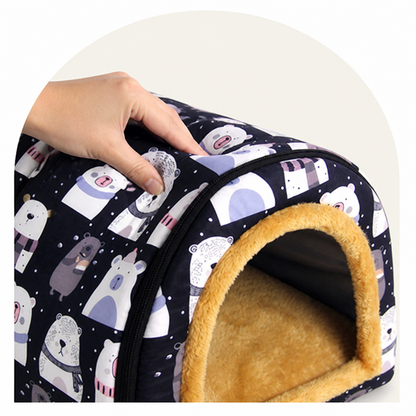 Ortekor All-Season Washable Pet House (Removable Cover)