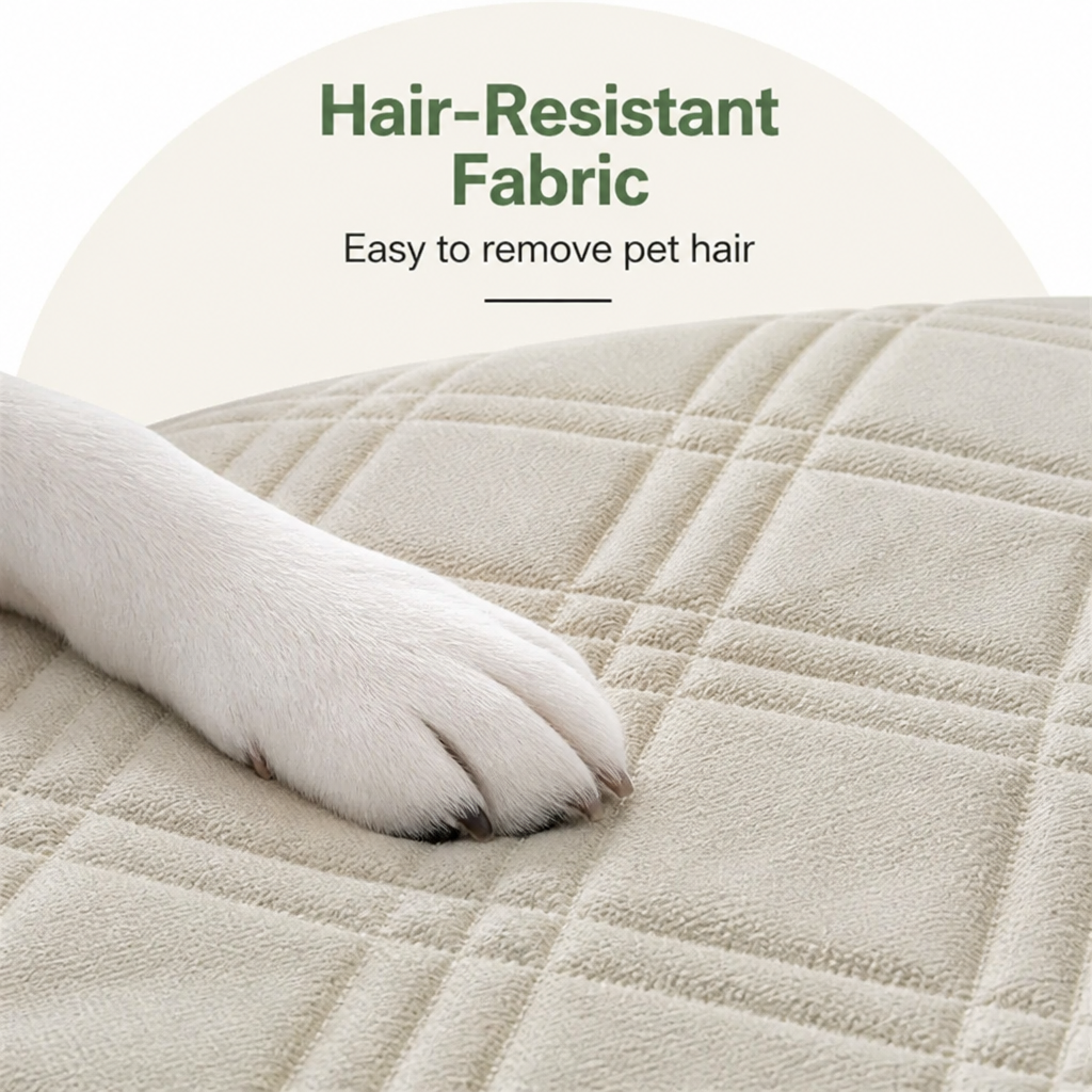 Ortekor Anti-Slip & Hair-Resistant Sofa Seat Cover (2-Piece Set)