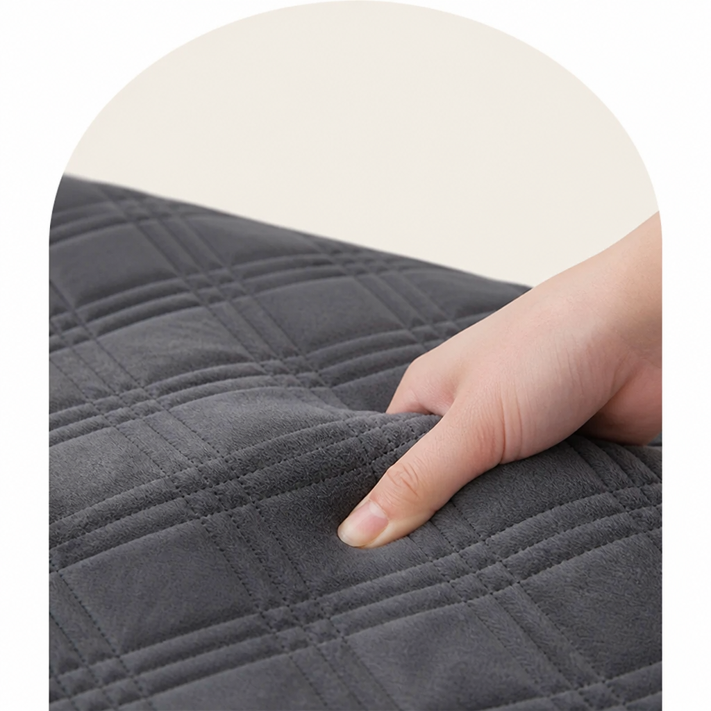 Ortekor Anti-Slip & Hair-Resistant Sofa Seat Cover (2-Piece Set)
