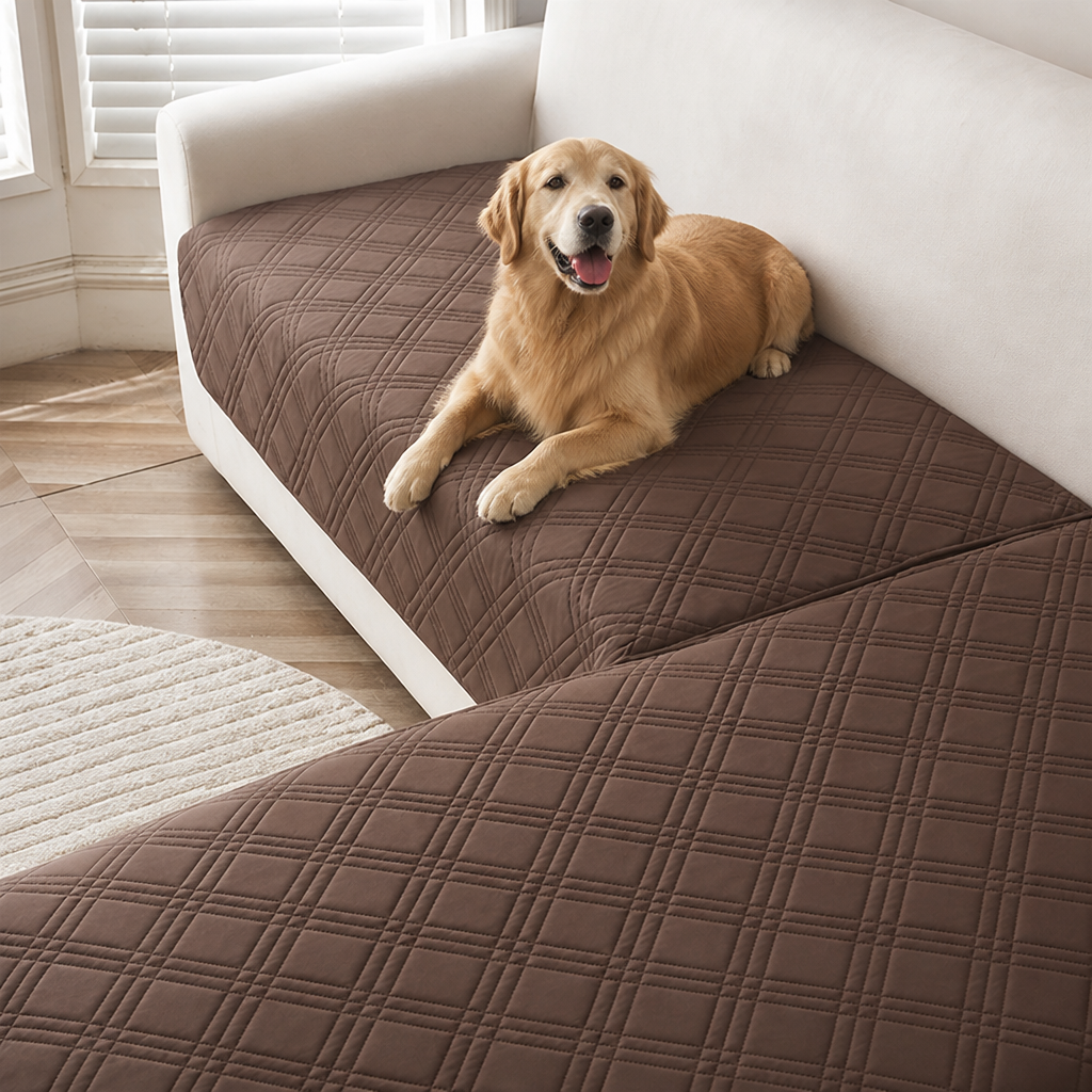Ortekor Anti-Slip & Hair-Resistant Sofa Seat Cover (2-Piece Set)