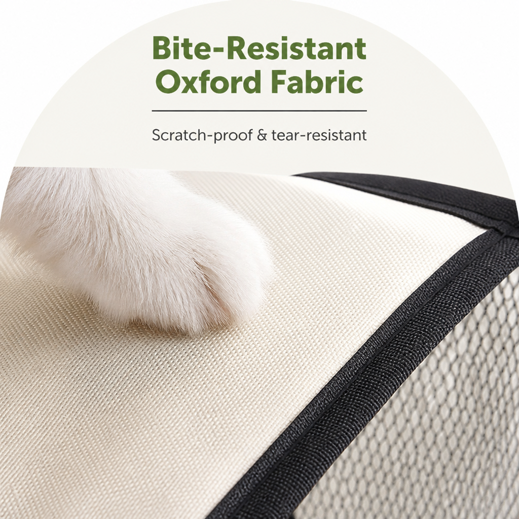 Ortekor Bite-Resistant Oxford & Mosquito-Proof Playpen Tent (Foldable)