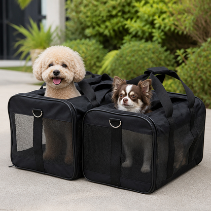 Ortekor Breathable & Foldable Pet Carrier (Airline-Approved)