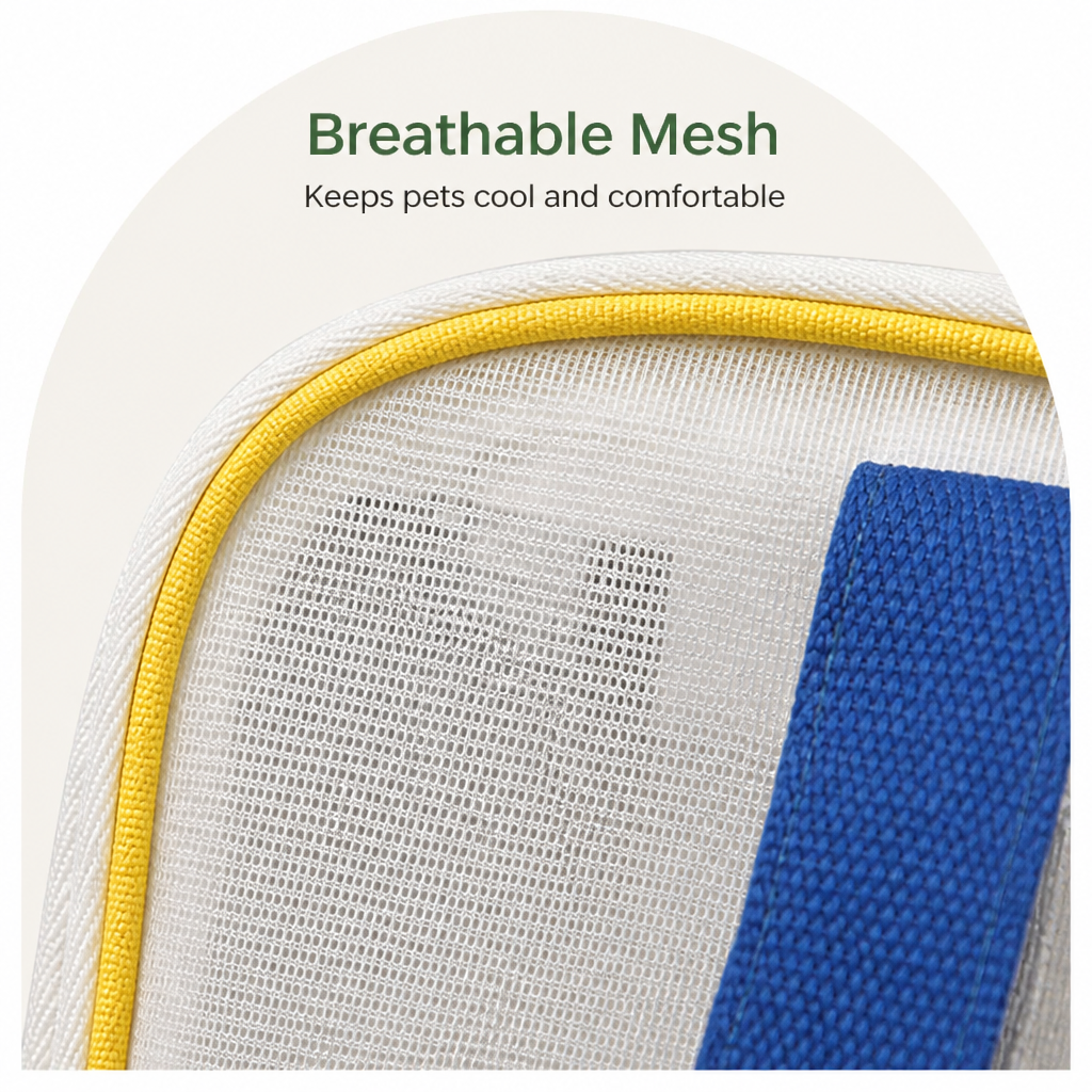 Ortekor Breathable Mesh & Cushioned Pet Carrier Backpack