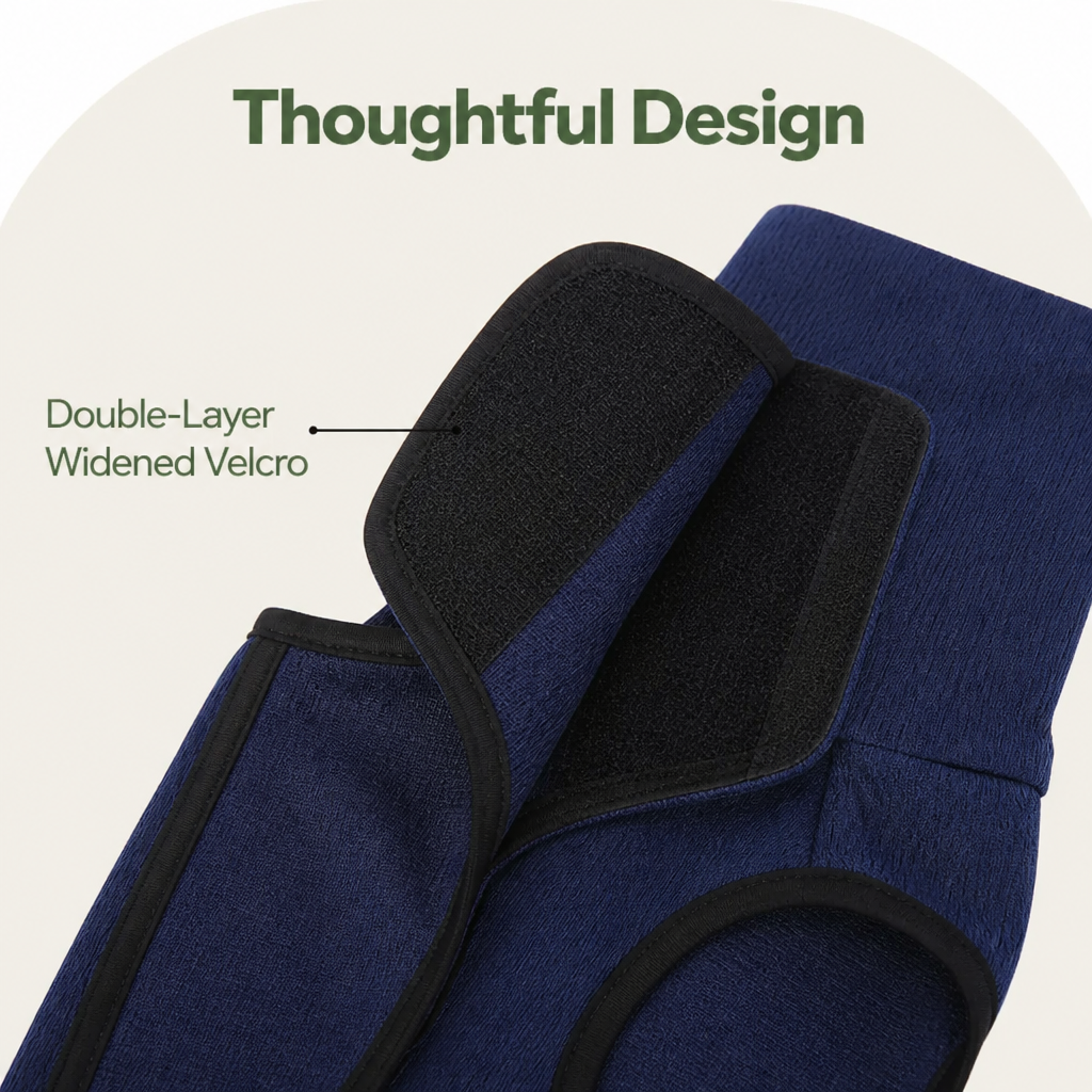 Ortekor Breathable Mesh & Flannel Hood Calming Vest (Adjustable Velcro)