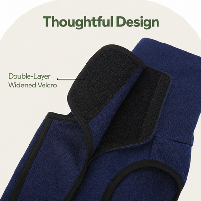 Ortekor Breathable Mesh & Flannel Hood Calming Vest (Adjustable Velcro)