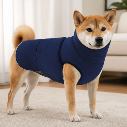 Ortekor Breathable Mesh & Flannel Hood Calming Vest (Adjustable Velcro)
