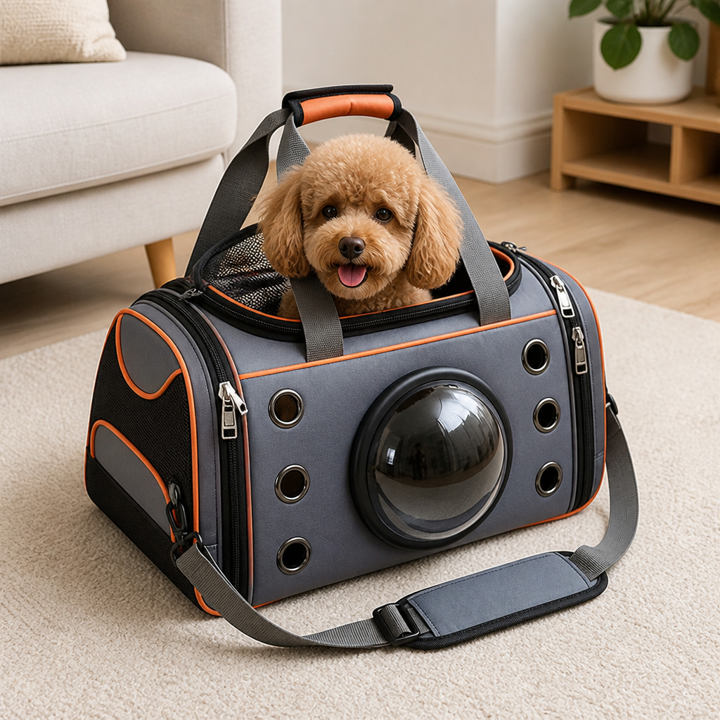 Ortekor Breathable Mesh & Hands-Free Dog Carrier