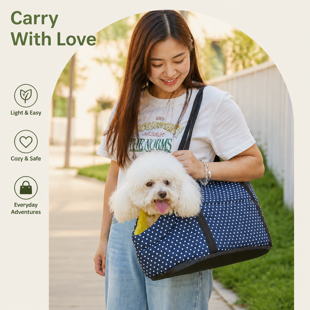 Ortekor Breathable Mesh & Insulated Pet Carrier (Foldable)