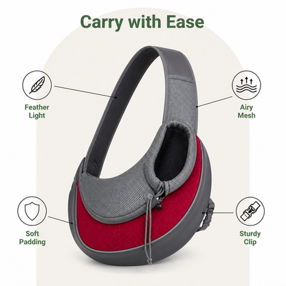Ortekor Breathable Mesh & Sponge-Padded Sling Carrier