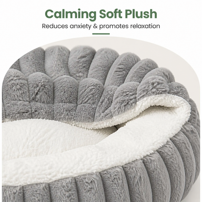 Ortekor Calming Hooded & Non-Slip Pet Bed (For Cats & Small Dogs)