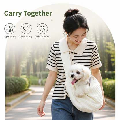 Ortekor Canvas Breathable Crossbody Sling Carrier