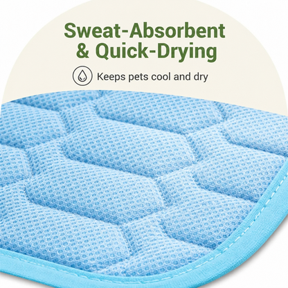 Ortekor Chemical-Free Breathable & Sweat-Absorbent Cooling Mat (Hand-Washable)