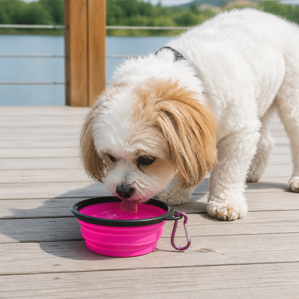 Ortekor Collapsible Food-Grade Silicone Travel Bowl